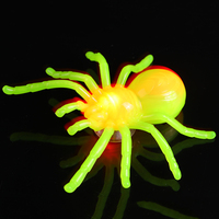 Shinyu — jouet électronique horreur-Halloween, vente en gros, araignée scintillante avec ventouse