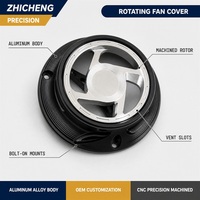 Cache-ventilateur rotatif en aluminium pour moto, protection du ventilateur de refroidissement du moteur pour Vespa Primavera Sprint 125 150, accessoires de scooter
