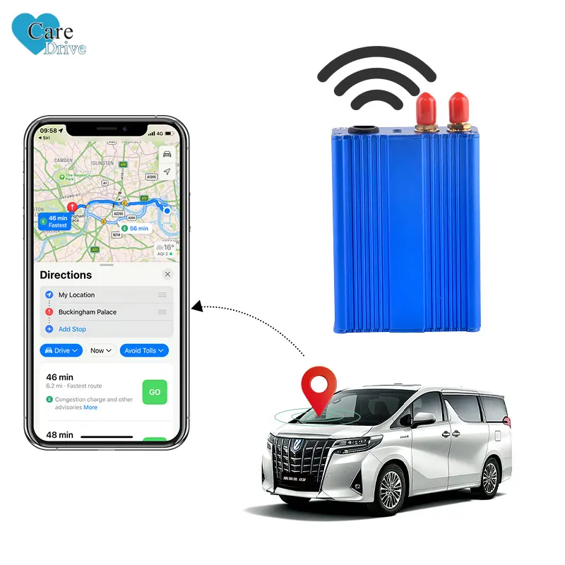CareDrive Fleet Monitoring Agricultural Vehicle Management Car Security Gps Tracking Device For Truck With Fuel Sensor