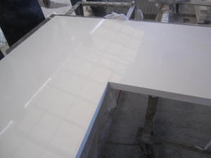 <span class=keywords><strong>ราคา</strong></span>เคาน์เตอร์ควอตซ์สีขาวขัดเงาต่อตารางฟุต - Product Image 5