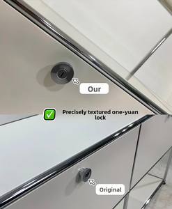 ประหยัดพื้นที่สำหรับบาร์ในห้องนั่งเล่นแบบโมดูลาร์สแตนเลส ดีไซน์แบบไม่ต้องเชื่อม ใช้ซ้ำได้ เหมาะสำหรับบ้านขนาดกะทัดรัด <span class=keywords><strong>USM</strong></span> <span class=keywords><strong>Haller</strong></span> - Product Image 4