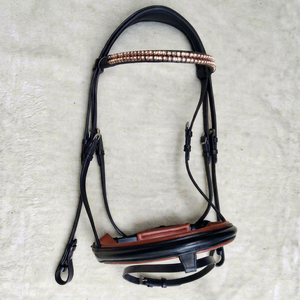 Heavy Duty Leather <b>Horse</b> Bridle Comfortable Fit Riding & Training Use for Best Wholesale Price supplier - Product Image 1