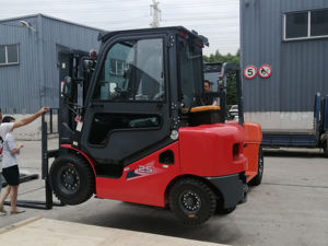 חלי 4T הכפול דלק מלגזה CPYD40 גפ"מ מלגזה עם יצרן מחיר - Product Image 2