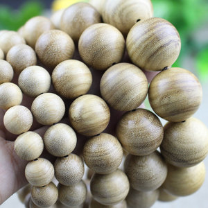 Milkwood <b>Bracelet</b> 108 Beads Round Natural Fragrance Unisex Religious Jewelry Ethnic Style - Product Image 3