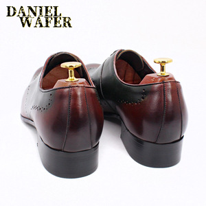 Oulanya vestido <span class=keywords><strong>zapatos</strong></span> de Guangzhou al por mayor de encaje <span class=keywords><strong>zapatos</strong></span> formales <span class=keywords><strong>zapatos</strong></span> genuino cuero marrón negro <span class=keywords><strong>zapatos</strong></span> de los hombres de negocios - Product Image 6