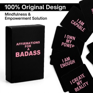 Ensemble de cartes de vœux inspirantes originales ZS-PC0068, cartes postales de motivation pour femmes, pour les détaillants en ligne - Product Image 4