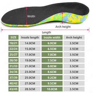 Plantillas Ortopédicas para Niños, Corrección de Pie Plano, Soporte de Arco, Plantillas Ortopédicas Suaves y Cómodas para Zapatos Deportivos - Product Image 6