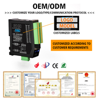 Módulo de Termopar Tipo K de 4 Canales, Colector de Temperatura con Salida Analógica de 4-20mA, Módulo IO Modbus TCP