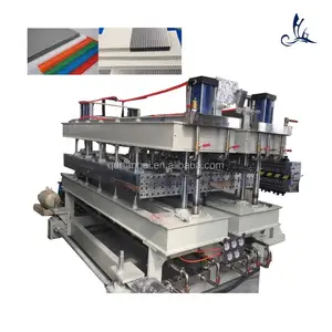 2022 Performance PP PC Hollow Sheet PP Corrugated Grid Board Extrusion Line Making Machine