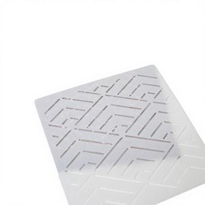 Pochoir simple en plastique pour Sashiko et patchwork, 1 pièce, pour motifs de broderie manuelle DIY, 12*12cm - Product Image 4