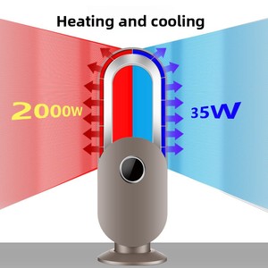 Calentador sin Aspas Personalizado, Ventilador <span class=keywords><strong>de</strong></span> Ahorro <span class=keywords><strong>de</strong></span> Energía <span class=keywords><strong>para</strong></span> el Hogar, Calentamiento Rápido, Aire Caliente Oscilante, Calefacción PTC, Calentador <span class=keywords><strong>de</strong></span> Dormitorio <span class=keywords><strong>de</strong></span> 21-30 m - Product Image 2