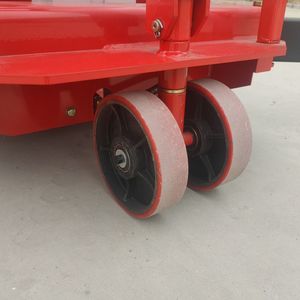 แพลตฟอร์มอลูมิเนียมอัลลอยด์ & เหล็กไฮดรอลิกสำหรับคนยกแพลตฟอร์มการทำงานทางอากาศพร้อมโซ่สลิง220V ใหม่ - Product Image 6