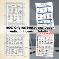 Cuaderno de Juego de Imitación ZS-PC0073 de Diseño Original, A5, Educativo, para Niños, Encuadernado con Grapa, para Venta en Línea