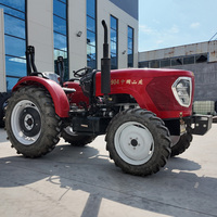 Nouveau design, mini tracteur 90 ch, 100 ch, 4 roues motrices, mini tracteur 4x4, tracteur agricole multifonction à roues