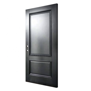 Chúng tôi biệt thự chính nhập cửa trước 2-bảng điều khiển Stile và đường sắt cửa gỗ rắn với sidelites - Product Image 2