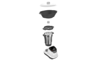 Sans BPA, cuiseur thermique, robot de cuisine, machine à soupe, mini cuiseur à riz, pétrissage, sauté, friteuse, mixeurs, robot culinaire