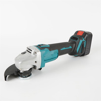 Polisseuse sans fil rechargeable au lithium-ion de qualité professionnelle, meuleuse d'angle portable