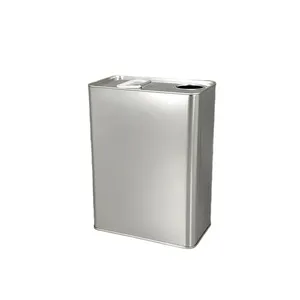 Tin Can Factory Metal Tin Can Wholesale 2L/4L/5L Factory Price Solvent Tank Square Tin Oil Can/thinner Cans