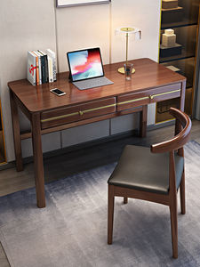 Solid Wood Adjustable Height <strong>Desk</strong> 80cm High 50cm <strong>Narrow</strong> Simple Home Adult Student Study <strong>Computer</strong> <strong>Desk</strong> for Bedroom - Product Image 1