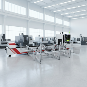 Nueva Máquina de Corte de Metal <span class=keywords><strong>CNC</strong></span> de 3 Ejes <span class=keywords><strong>con</strong></span> Láser de Fibra Automática de Alta Precisión, <span class=keywords><strong>con</strong></span> Capacidad de Espesor de 0.1-100 mm - Product Image 1