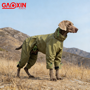 फैशन आउटडोर बड़े कुत्ते के लिए पालतू जानवर के कपड़े विंडप्रूफ चलने वाले वाटरप्रूफ और बड़े कुत्ते के लिए मखमल जैकेट - Product Image 1