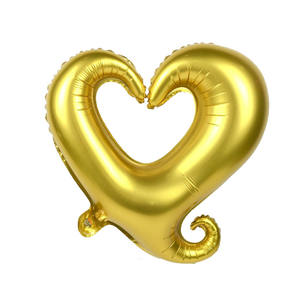 Ballon Hélium avec Crochet en Forme de Coeur de 40 Pouces, Décoration d'Anniversaire, de Mariage et de Saint Valentin, 1 Pièce - Product Image 4