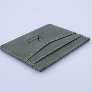 Cross-Border Large Capacity Multi-<b>Card</b> <b>Holder</b> Customized Multi-Functional Wear-Resistant Pu Simple <b>Bank</b> <b>Card</b> Storage Bag - Product Image 3