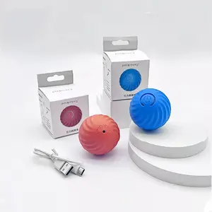 Wholesale Automatic Interactive Durable Dog Chew Active Rolling Ball Toy For Puppy Dogs
