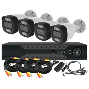 4ch Coaxial Audio 2.0 Megapixel AHD Home Camera Security System for Surveillance Night Vision Capable