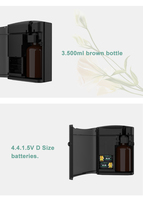 Diffuseur nébuliseur électronique intelligent pour hall d'hôtel 500ml appareil en plastique impression Logo diffuseur d'huile de parfum Source d'alimentation électrique