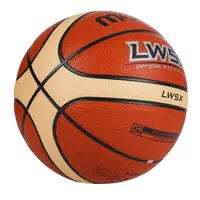 FIBA सरकारी आकार मैच कस्टम पिघला हुआ LW5/6/7X OEM taining/खेल बास्केटबॉल आकार 7 6 5 बास्केटबॉल गेंद थोक