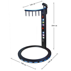 Commercial Coin Operated Catch Stick <b>Game</b> <b>Machine</b> Eyes Fast Chips Reaction Challenge with LED Display for Mall & Events - Product Image 2