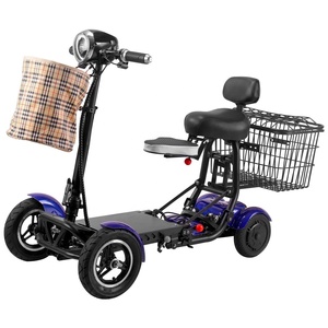 36V Four Wheel Two Seat <strong>Mobility</strong> <strong>Scooters</strong> Smart Kids <strong>Folding</strong> Electric <strong>Scooter</strong> for Adult - Product Image 1