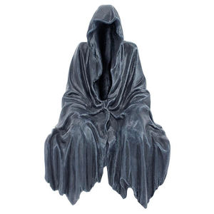 Personnalisé Halloween Décor Résine Mystères Robe Noire <span class=keywords><strong>Nightcrawler</strong></span> Statue Gothique Creeper Grim Reaper Assis Sculpture Bureau Ornam - Product Image 2