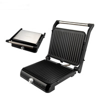 Machine à petit-déjeuner multifonctionnelle en promotion : Grille-pain antiadhésif à double face, appareil à sandwichs et gaufres