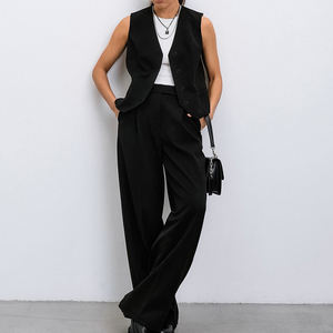 Set di abbigliamento personalizzato da <span class=keywords><strong>donna</strong></span> elegante invernale, Set <span class=keywords><strong>completo</strong></span> di abbigliamento da <span class=keywords><strong>donna</strong></span> autunno 2024/ - Product Image 1