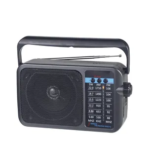 SY185制造商便携式Dc供电电池供电收音机调幅调频收音机，接收效果最佳