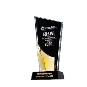 Custom Glass Trophy Medal Souvenir Winning Star Jug Crystal Crafts Business Trophy Award For Major Brand Companies Honorary