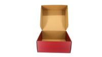 Boîte d'expédition pliable en carton ondulé personnalisée avec logo pour casquettes de baseball et chapeaux de cowboy