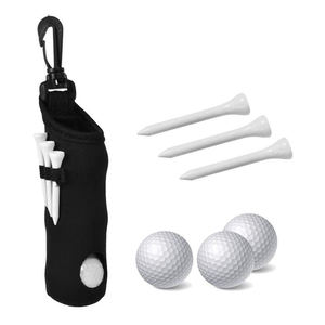 Bolsa <span class=keywords><strong>de</strong></span> <span class=keywords><strong>Golf</strong></span> <span class=keywords><strong>de</strong></span> Neopreno con Capacidad para Tres Pelotas, Diseño con Gancho Portátil, Ligera, con Impresión Personalizada, Accesorio Promocional <span class=keywords><strong>de</strong></span> <span class=keywords><strong>Golf</strong></span> - Product Image 3