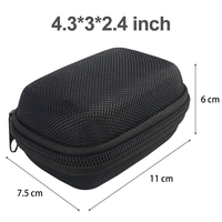 Étui de protection rigide en EVA pour objectifs d'appareil photo sportif miniatures, antichoc, personnalisé en usine, pour le stockage portable des objectifs en verre d'appareil photo