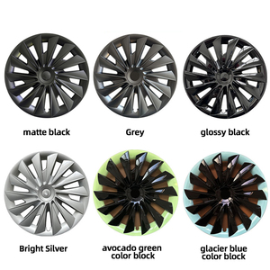 Decorar y proteger llantas de 18 pulgadas Tesla Modelo 3 <span class=keywords><strong>tapacubos</strong></span> 18 pulgadas ajuste 2024 a 2025 para Tesla modelo 3 cubierta de rueda 18 pulgadas - Product Image 4