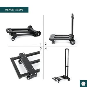 Tianyu รถเข็นกระเป๋าเดินทางแบบพกพาสำหรับการเดินทางที่ง่าย - Product Image 5