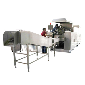 Máquina de procesamiento de galletas de oblea de chocolate completamente automática línea de fabricación de galletas de oblea de Shanghai - Product Image 6