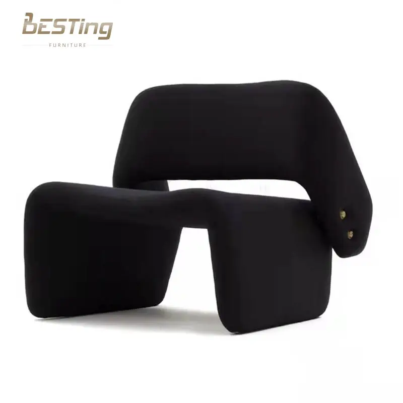 High Quality Durable Using Various Lounge Modern Arm Sofa Chair Living Room Velvet Leisure Chair