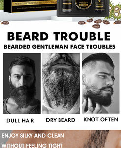 <span class=keywords><strong>Kit</strong></span> de soin de la barbe premium pour nourrir, coiffer et entretenir - Product Image 3
