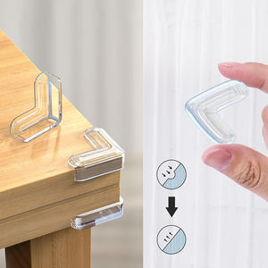 L-şekilli temizle köşe koruyucuları mobilya köşe kenar masa minder koruyucu koruyucular için bebek çocuk geçirmez köşe - Product Image 3