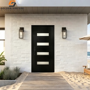 Puerta de Entrada Exterior Comercial Moderna GS para Vestíbulo de Hotel y Apartamento de Lujo - Product Image 2