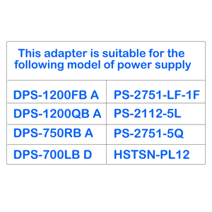 บอร์ดจ่ายไฟ PCIe 64 พินเป็น 12x6 พิน, จอแสดงผลแรงดันไฟฟ้า LED สำหรับ DPS-1200QB DPS-750RB ซีรีส์เซิร์ฟเวอร์พาวเวอร์ซัพพลาย - Product Image 6