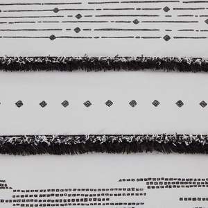 DB 300TC Floral Striped <b>Comforter</b> <b>Set</b> Trims Cotton Printed 8pcs King Size 4pcs Queen Size for Home Wedding Hotel Polyester PVC - Product Image 4